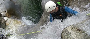 Canyoning bei Kutaisi